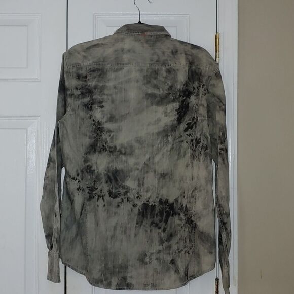 Hugo Boss ORANGE denim button down shirt Sz L NWT - Picture 4 of 5